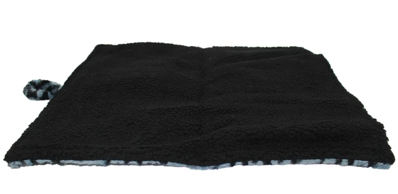 Empress Cat Katzendecke wärmereflektierende Matte Bett 48x56 cm Leopard-Schwarz