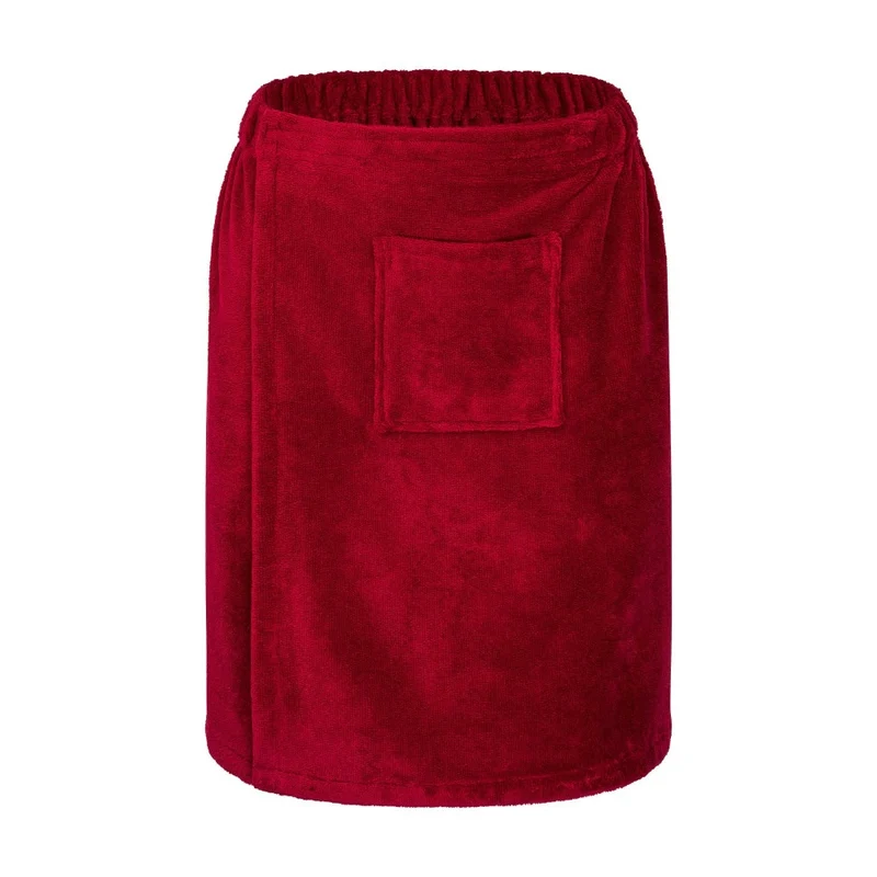 Floringo Luxus Saunakilt Herren Twin-Star Klettverschluss Sauna-Kilt aufgesetzte Tasche