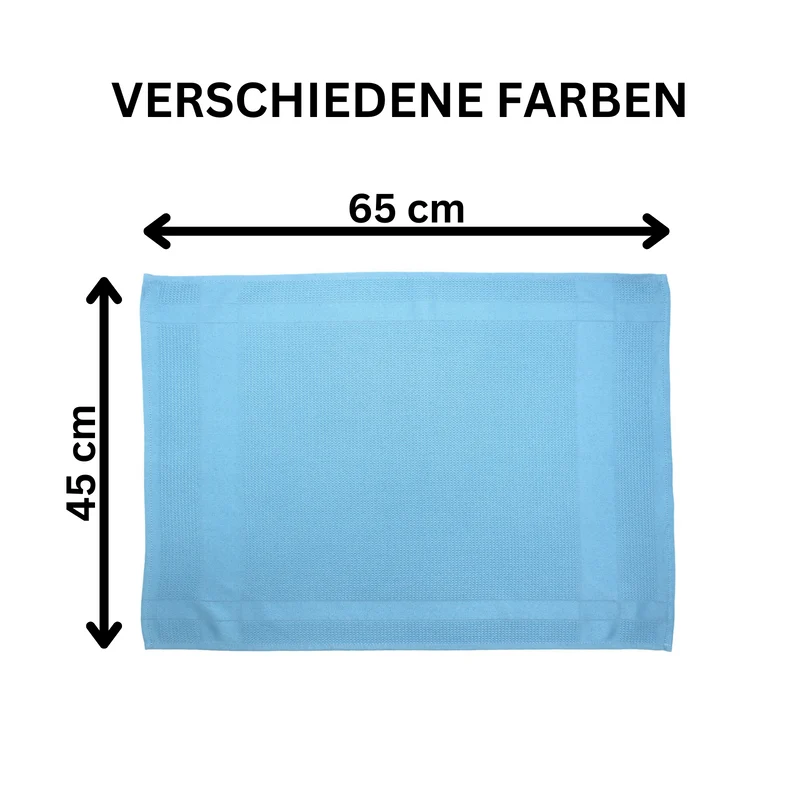 Moon 5er Pack Poliertuch Waffelstruktur Mikrofasertuch 45x65 cm saugstark