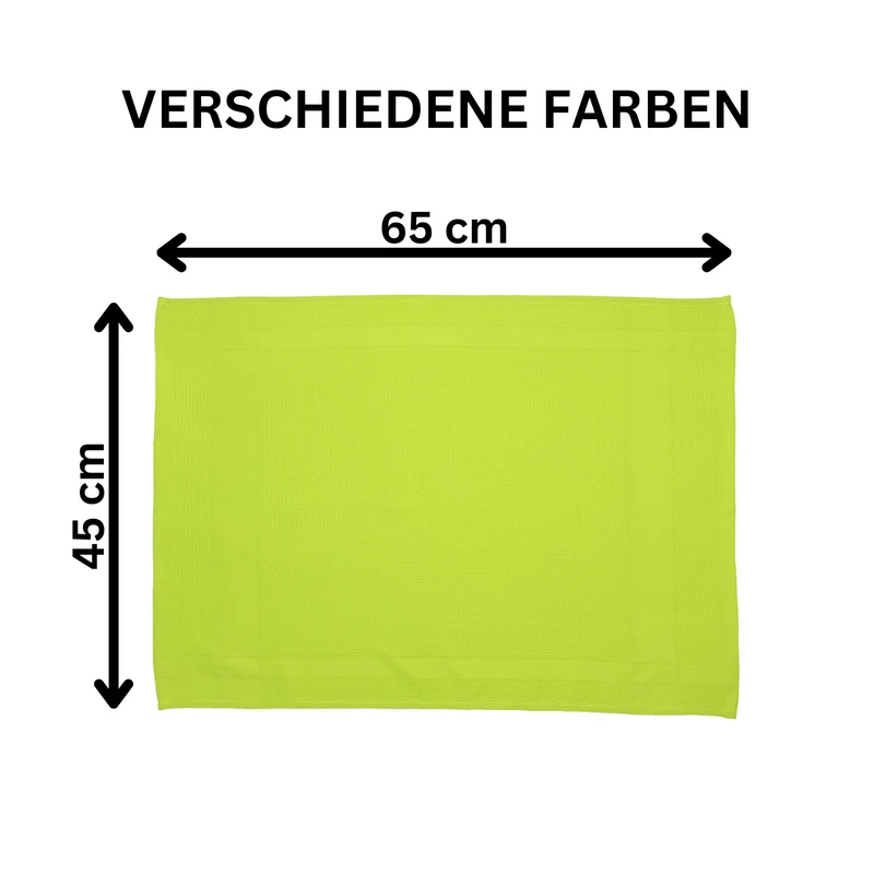 Moon 5er Pack Poliertuch Waffelstruktur Mikrofasertuch 45x65 cm saugstark