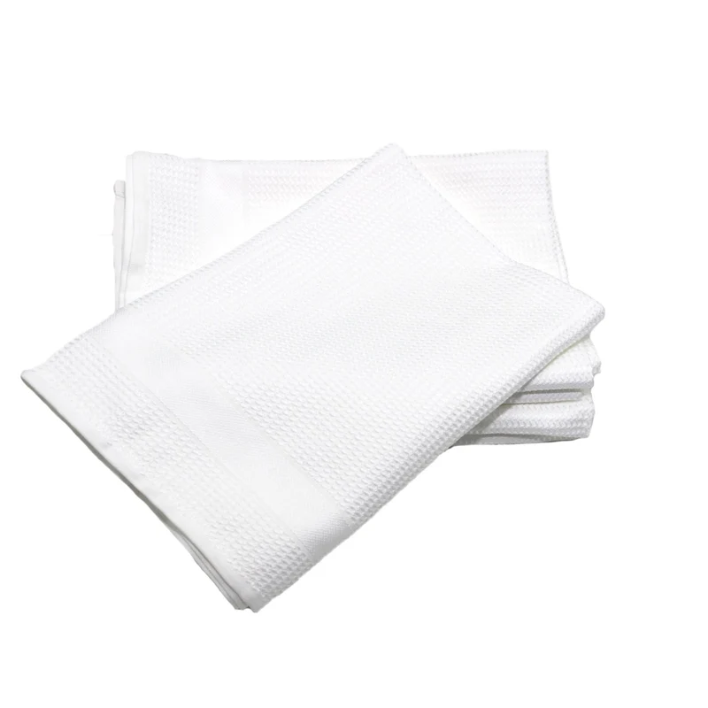 Moon 5er Pack Poliertuch Waffelstruktur Mikrofasertuch 45x65 cm saugstark