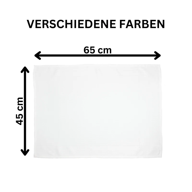 Moon 5er Pack Poliertuch Waffelstruktur Mikrofasertuch 45x65 cm saugstark