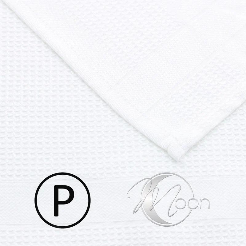Moon 5er Pack Poliertuch Waffelstruktur Mikrofasertuch 45x65 cm saugstark