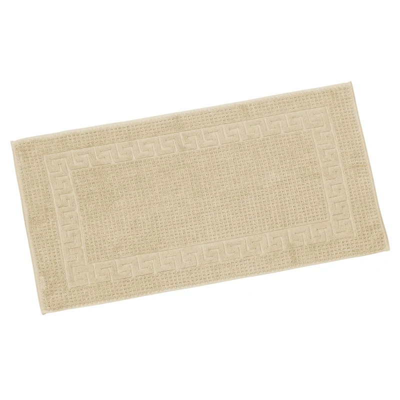 Floringo Badvorleger Duschvorleger 50x100 cm exclusiv 1100g/m² Zwirn