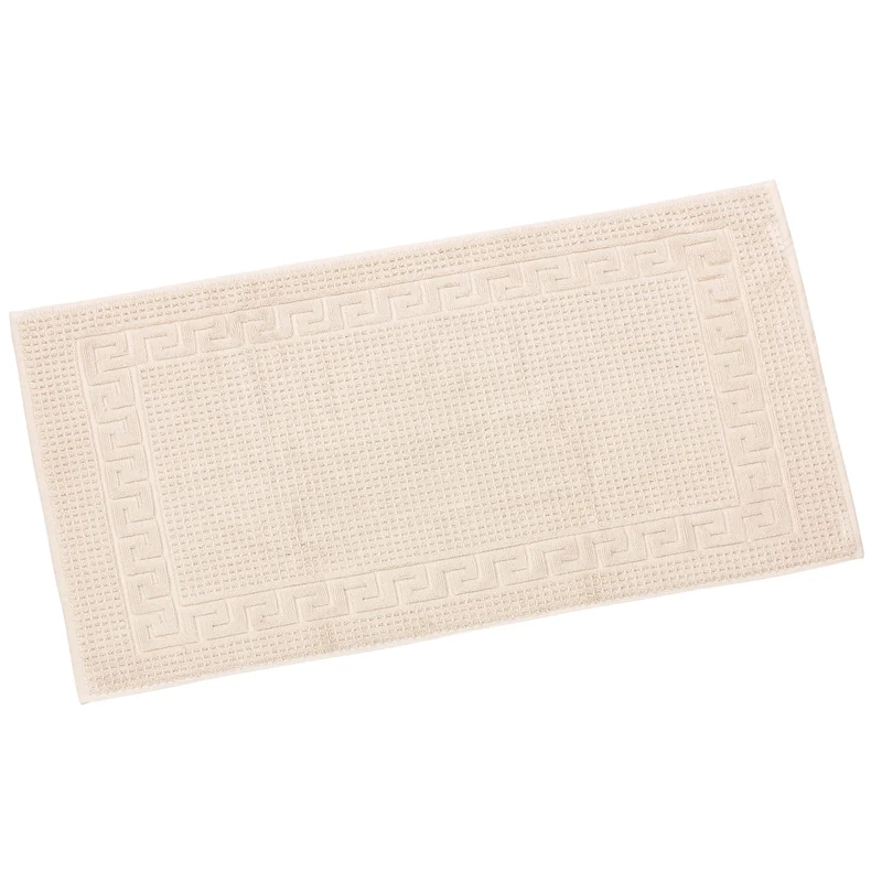Floringo Badvorleger Duschvorleger 50x75 cm exclusiv 1100g/m² Zwirn