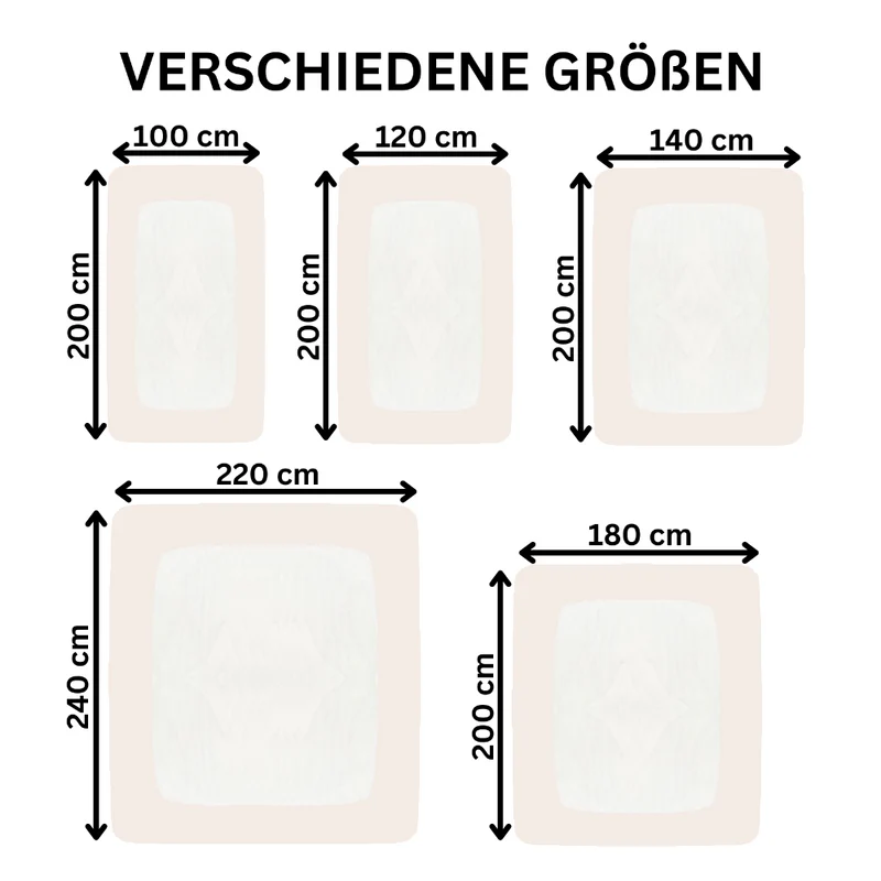 MOON Line green XXL Spannbetttuch Spannbettlaken 200x220-220x240 160g/m² Jersey