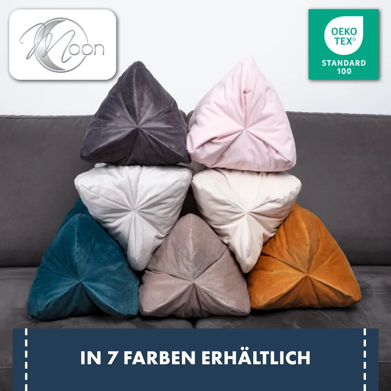 Moon Leseknochen mit 330g Viscoschaumflocken ca. 24x42 cm extra fest