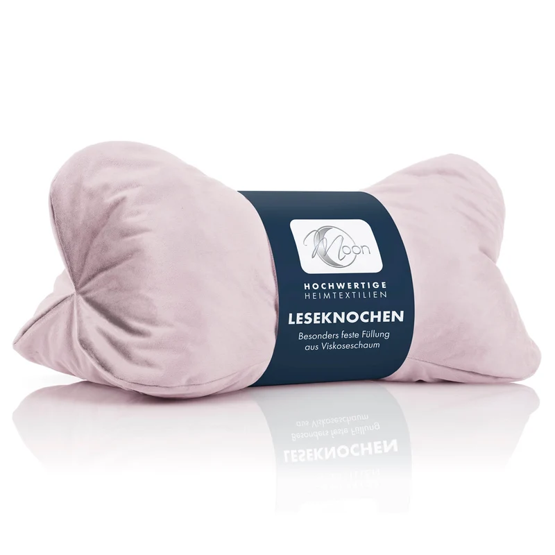 Moon Leseknochen mit 330g Viscoschaumflocken ca. 24x42 cm extra fest