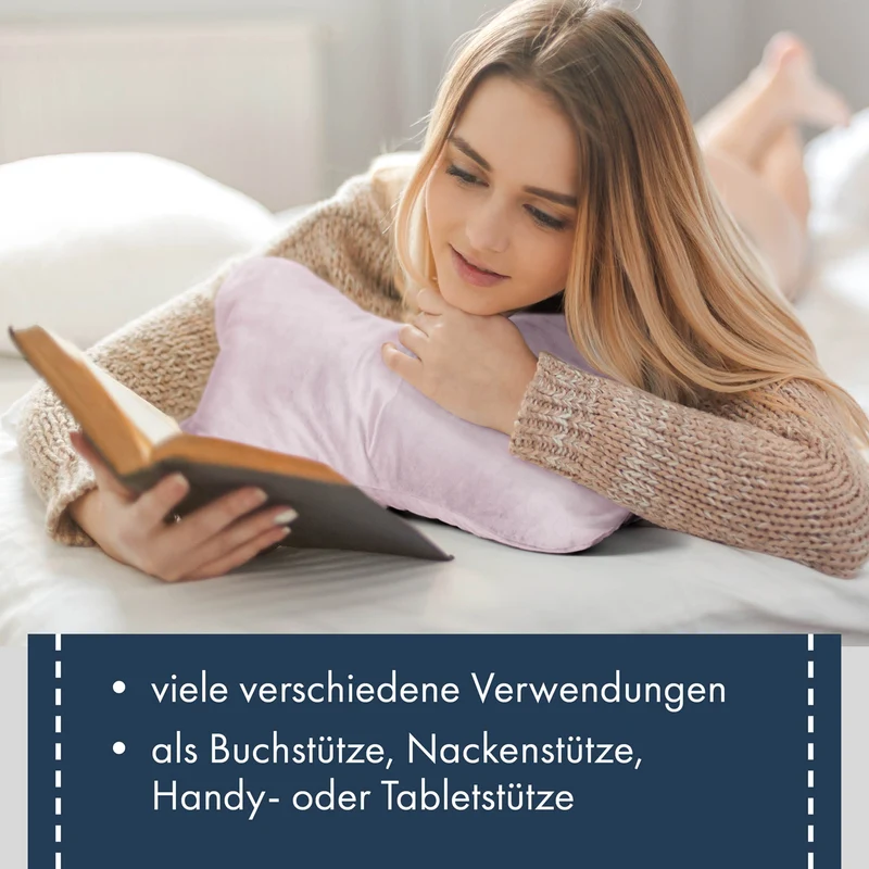 Moon Leseknochen mit 330g Viscoschaumflocken ca. 24x42 cm extra fest