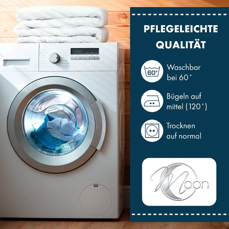 MOON Matratzenschoner mit elastischen Eckbändern 500g/m² Unterbett Karosteppung