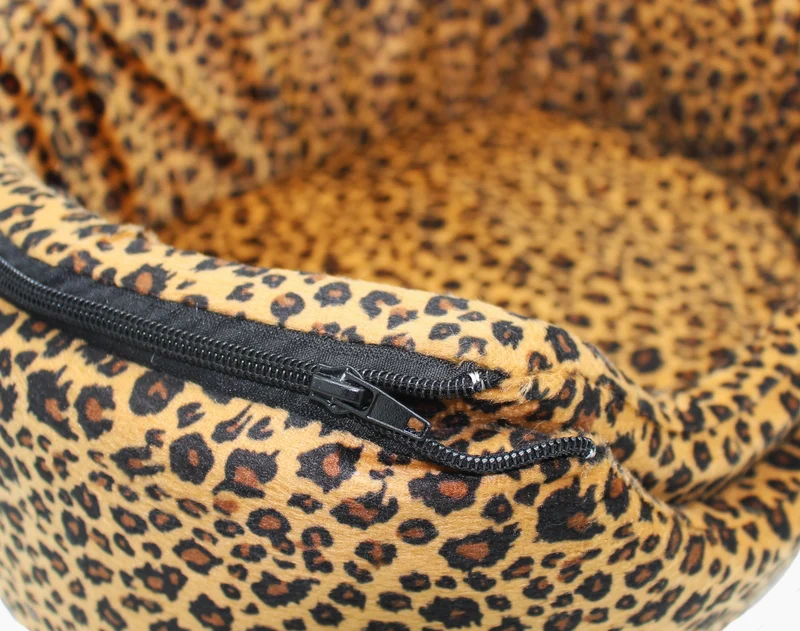 Empress Cat 3in1 Katzenhöhle Katzenbett Leopard Luxusbett 35x45 cm