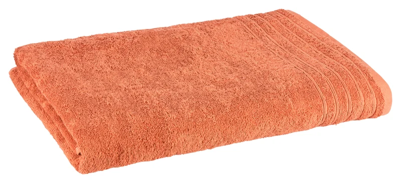 Saunatuch Serie ECO-Star 400g/m² 90x190 cm 95° kochfest orange