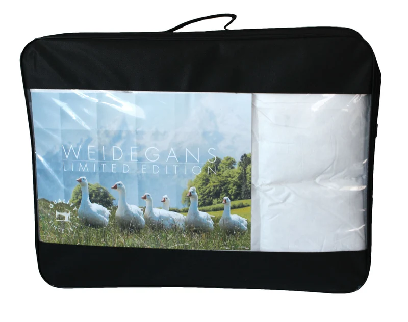 WEIDEGANS Limited Edition Bettdecke 100% Gänsedaune Mako Batist 135x200 / 155x220 - MEDIUM