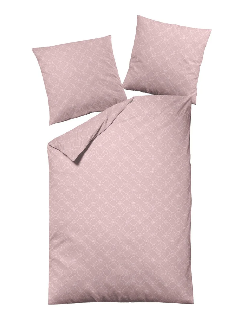 Bettwäsche 135x200 oder 155x220+80x80cm 100% Baumwolle Reißverschluss Dormisette