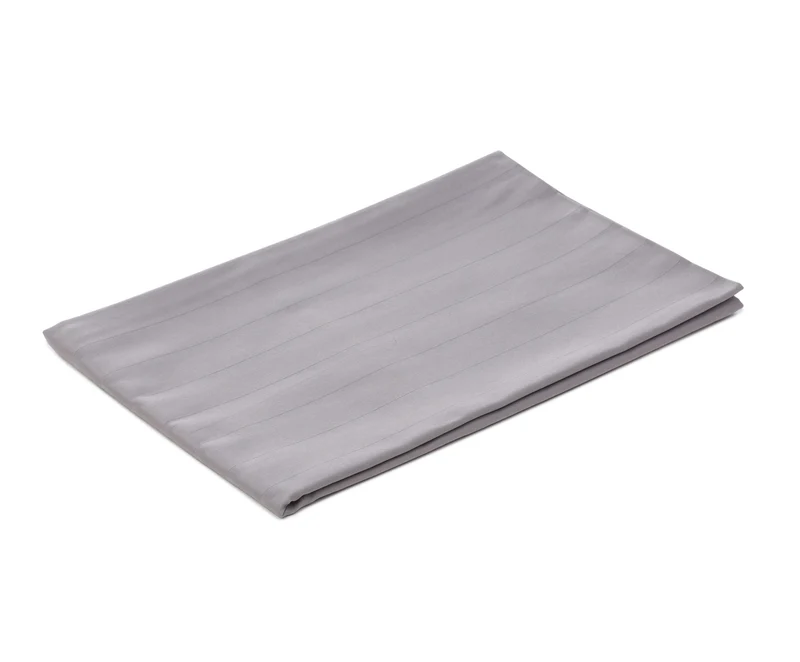 Gözze Bettwäsche Hotelbettwäsche Viola 24 mm Damast Streifsatin mit Hotelverschluss 135x200 / 80x80