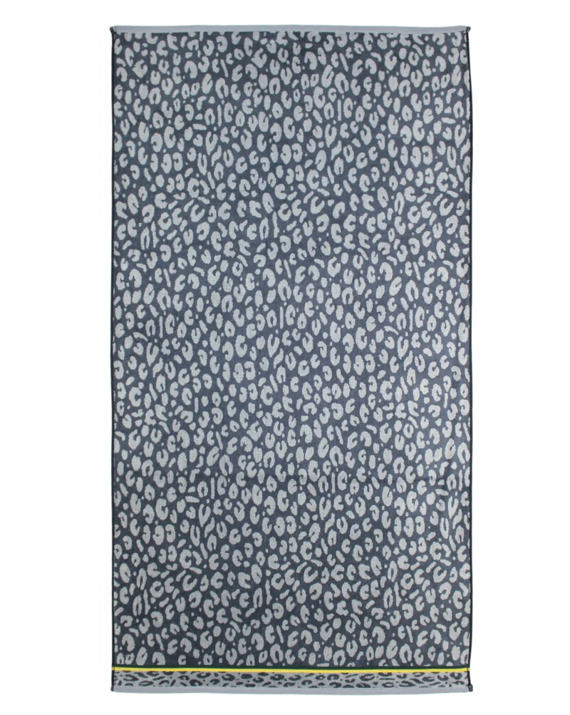 P.K. Collection Strandtuch 90x165 cm Badetuch Strandlaken 100% Baumwolle Velours Frottee