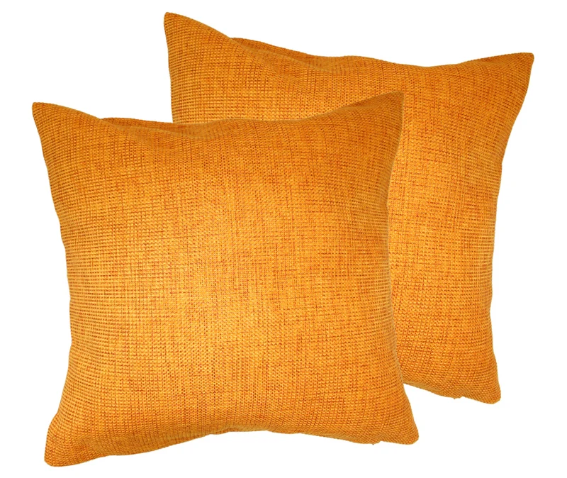 MOON-Luxury Doppelpack Kissenhülle in Struktur-Optik Chenille garngefärbt 30x50 Kissenbezug Dallas