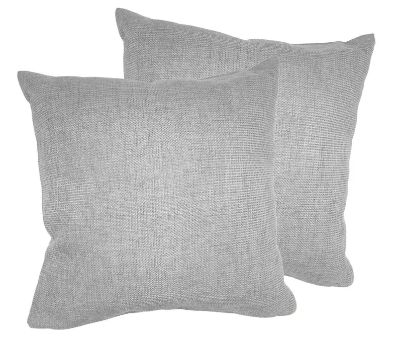 MOON-Luxury Doppelpack Kissenhülle in Struktur-Optik Chenille garngefärbt 30x50 Kissenbezug Dallas
