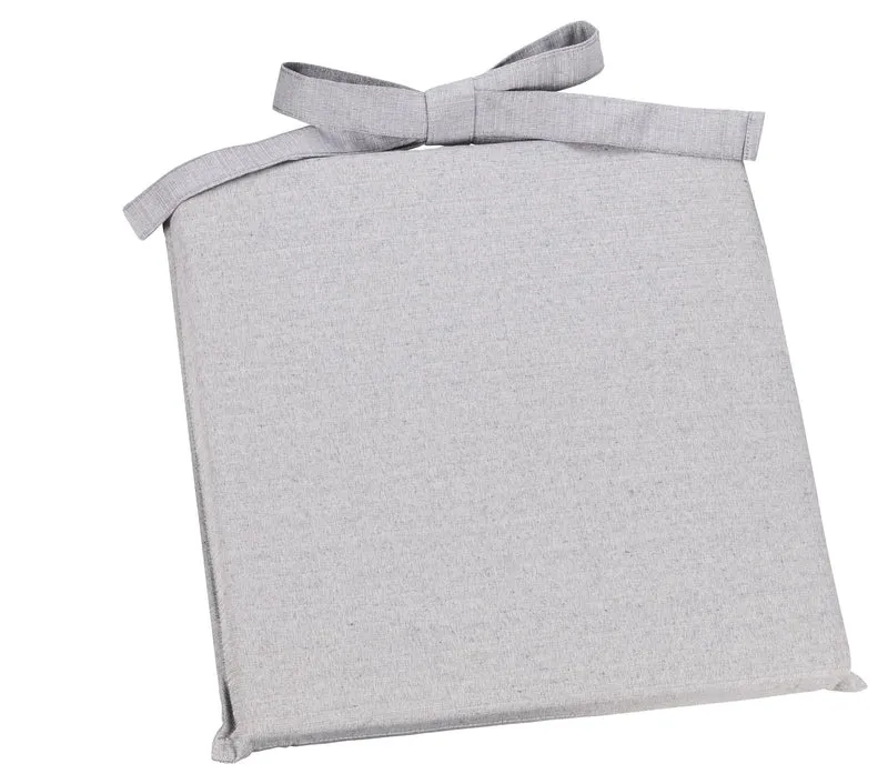 2er Set Garden Stuhlkissen / Sitzkissen mit Bändern 41x40x4,5 Bobby 50125
