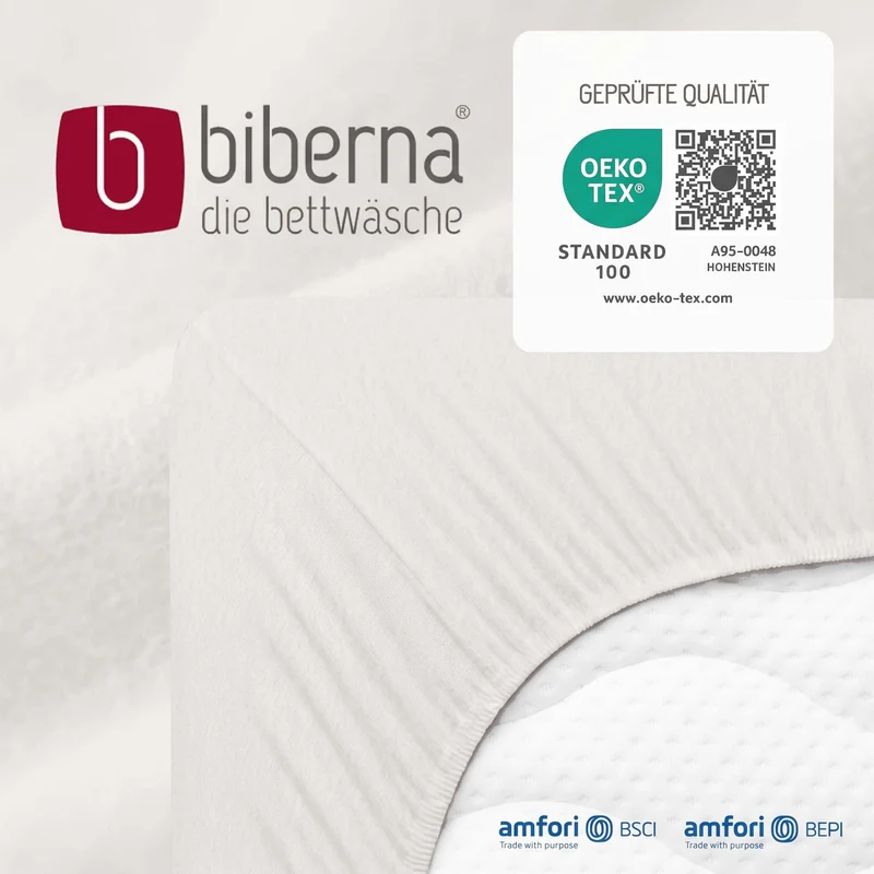 biberna Feinbiber Spannbetttuch (0002744)