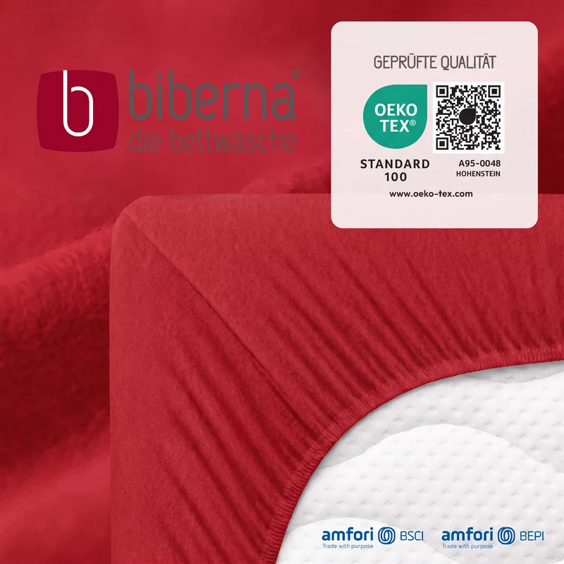biberna Feinbiber Spannbetttuch (0002744)