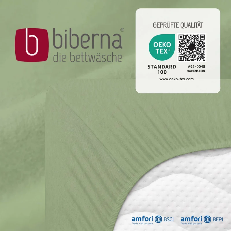 biberna Feinbiber Spannbetttuch (0002744)