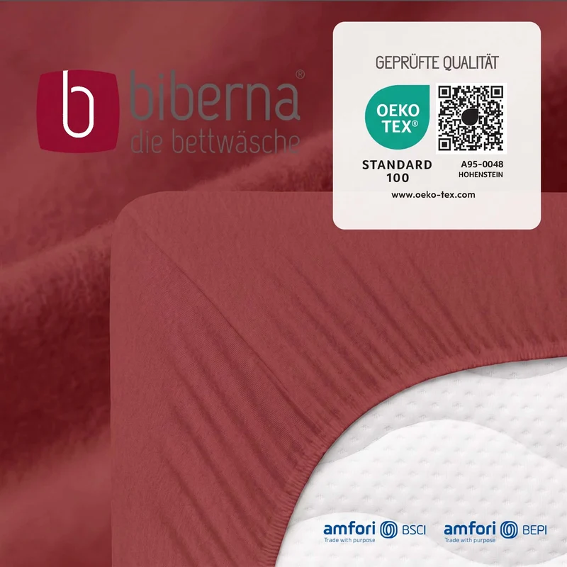 biberna Feinbiber Spannbetttuch (0002744)