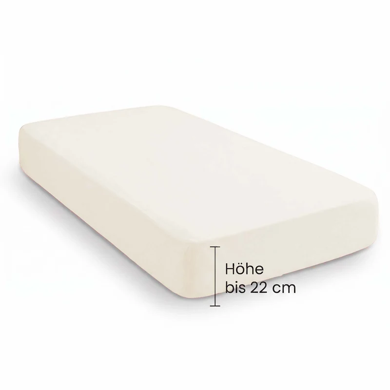 biberna Feinbiber-Stretch Spannbetttuch (0002542)