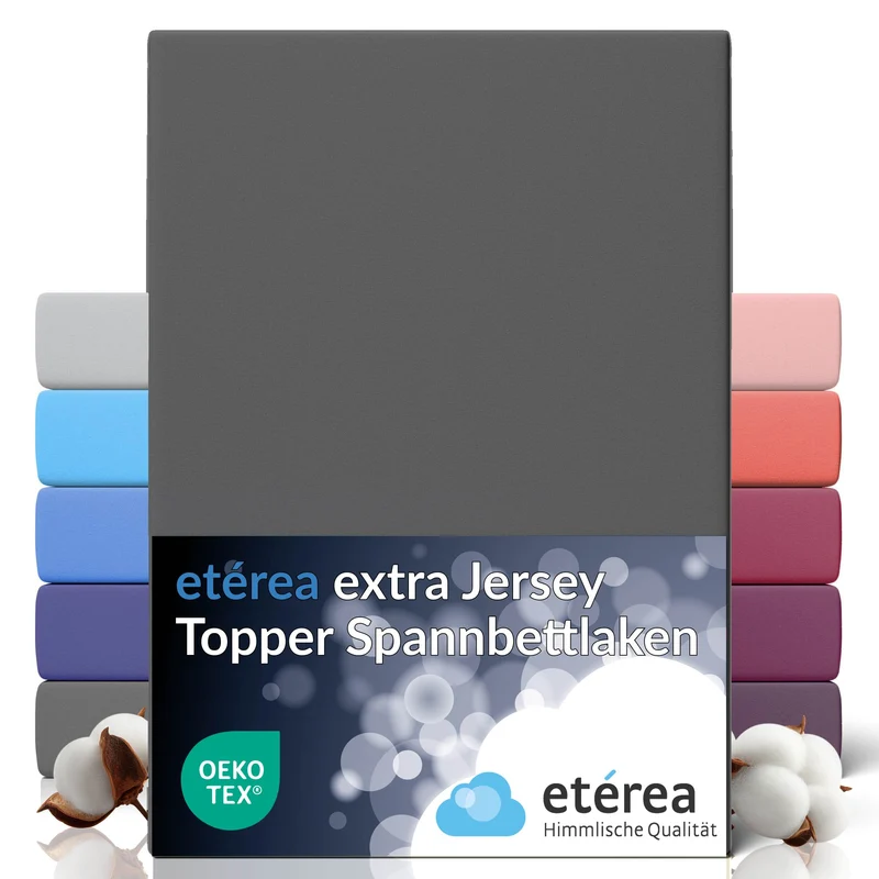 etérea Extra Jersey Topper Spannbettlaken
