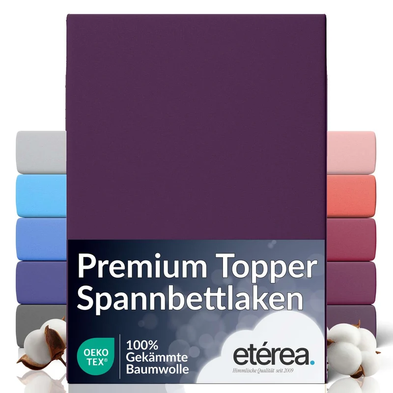 etérea Extra Jersey Topper Spannbettlaken
