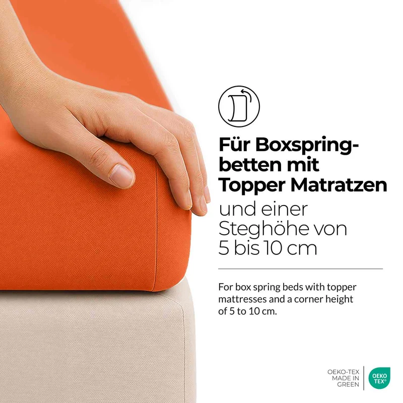 etérea Extra Jersey Topper Spannbettlaken
