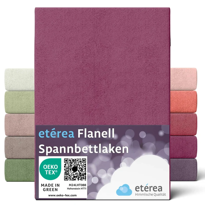 etérea Flanell Spannbettlaken