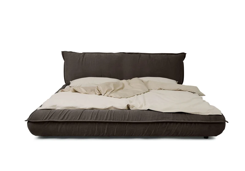 Tom Tailor PILLOW Bett mit Stauraum Chenillestoff