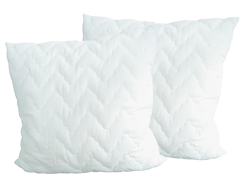 2er Pack Dream-Sleep Kissen Kopfkissen 95° kochfest Bezug 100% Baumwolle