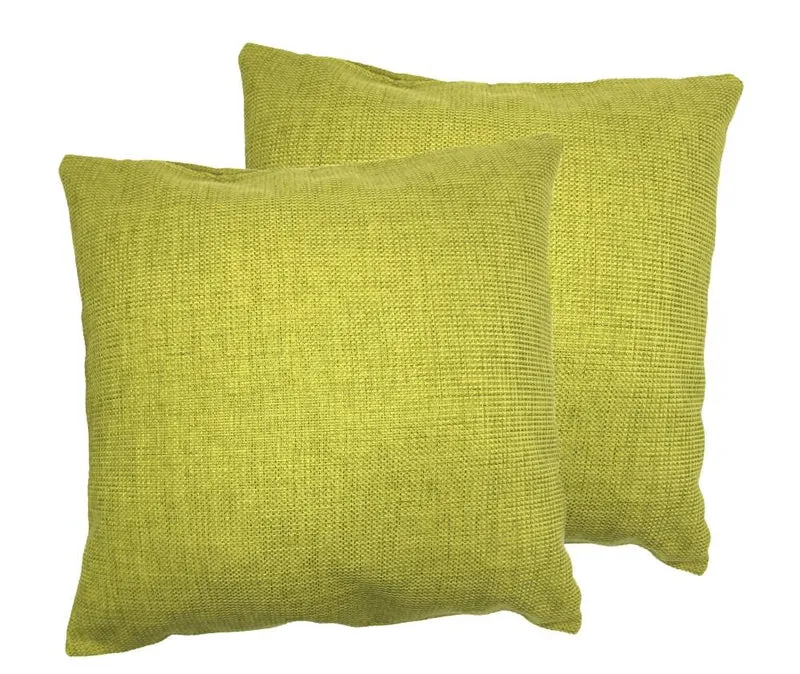 MOON-Luxury 2er Pack Kissenhülle Strukturoptik Chenille garngefärbt 50x50 Dallas