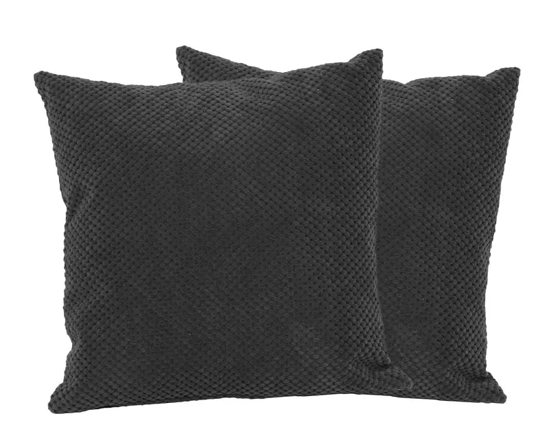 2er Pack Kissenhülle Kissenbezug Noppen-Struktur 40x40 50x50 Piano Sun Garden