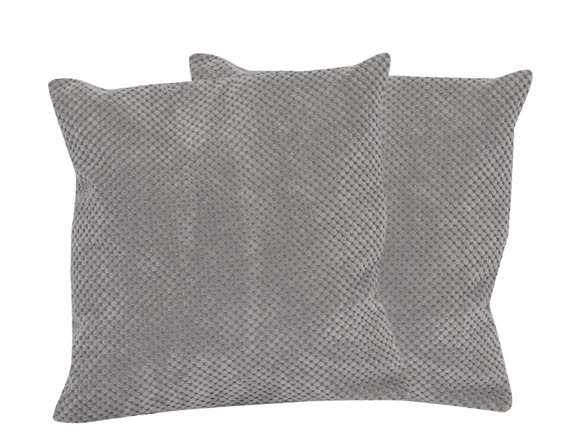 2er Pack Kissenhülle Kissenbezug Noppen-Struktur 40x40 50x50 Piano Sun Garden