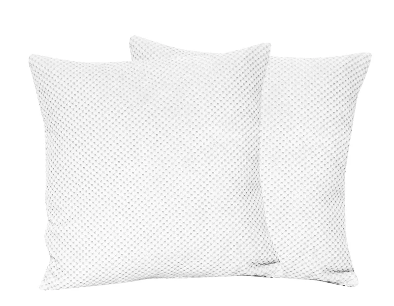 2er Pack Kissenhülle Kissenbezug Noppen-Struktur 40x40 50x50 Piano Sun Garden