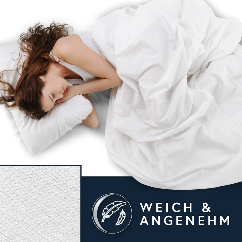 Moon-Luxury Topper Spannbettlaken Jersey 97% Mako-Baumwolle 3% Elastan, 230g/m²