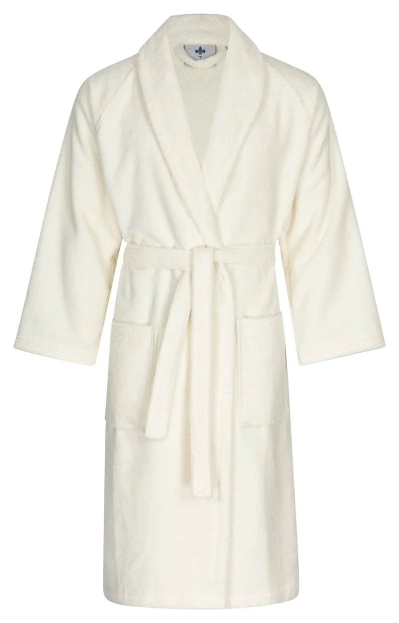 Floringo Luxus Bademantel mit Schalkragen Twin-Star super soft 95°