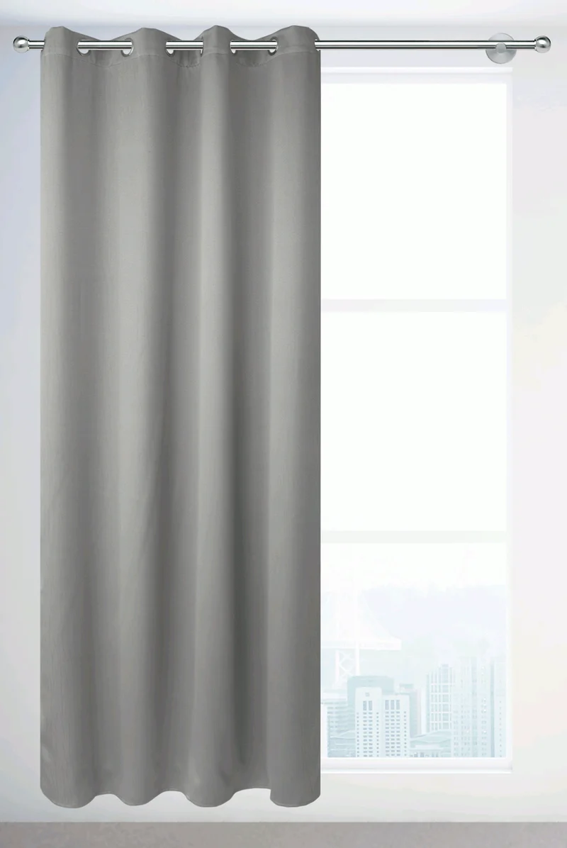 2er Pack Verdunkelungsvorhang Ösenvorhang Verdunkelung Paris 140x245cm Goldmond