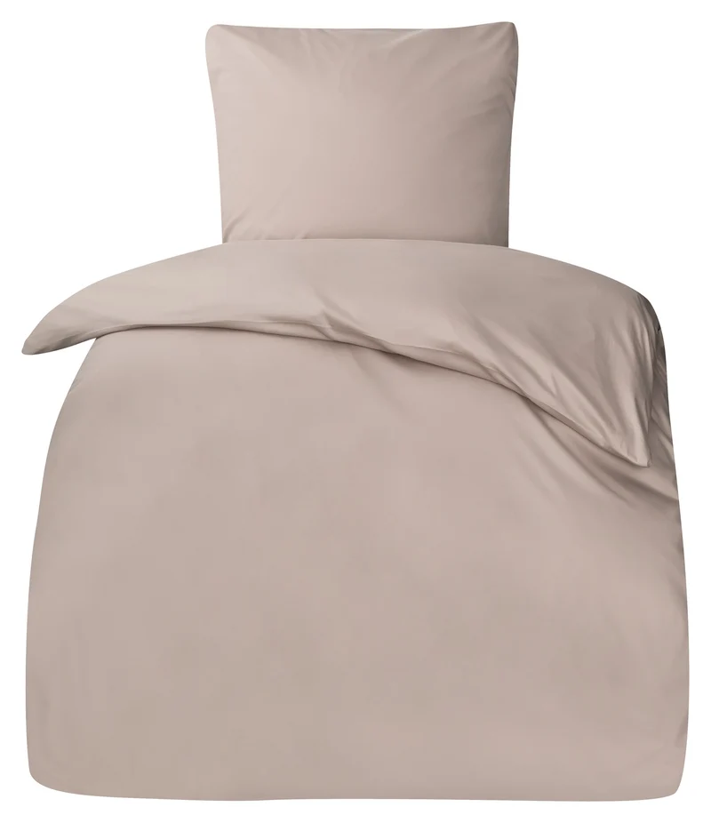 Luxus Interlock Jersey Bettwäsche 100% Baumwolle mit YKK Reißverschluss 135x200 / 80x80 P.K.