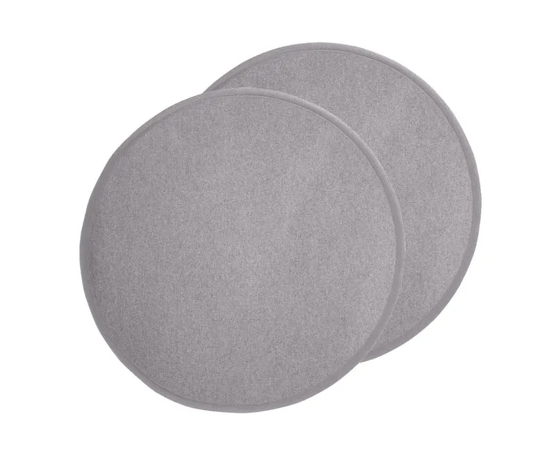 Magma Felt Stuhlkissen Sitzkissen 2er Pack Ø ca. 35cm Filzimitat