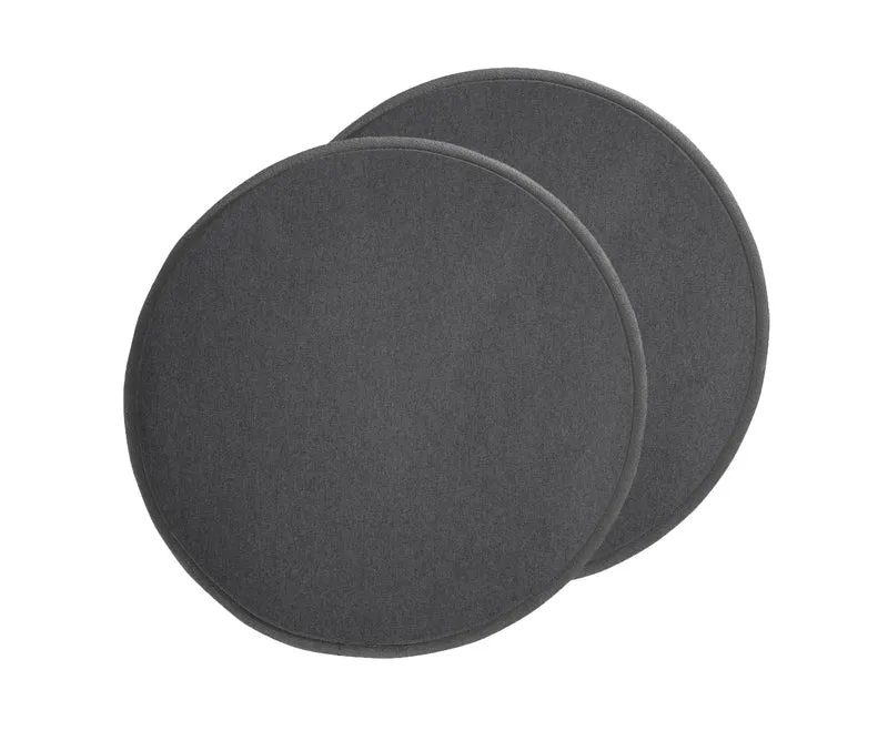 Magma Felt Stuhlkissen Sitzkissen 2er Pack Ø ca. 35cm Filzimitat