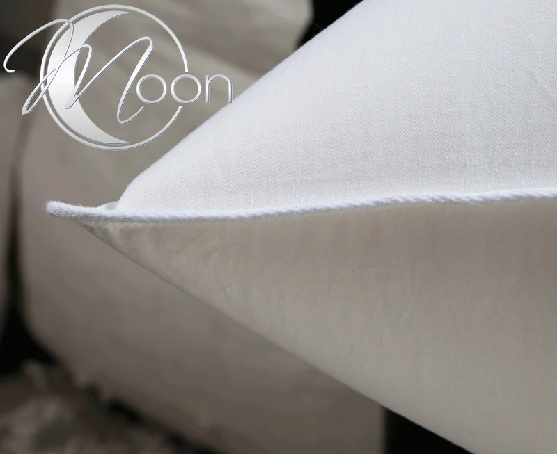 MOON Classic Kopfkissen Kissen 100% Gänsefedern von Bielefelder Bettfedern-Manufaktur BBV