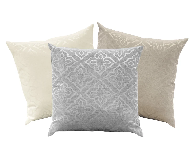 2er Pack Kissenhülle Kissenbezug Jacquard Palace 50x50cm