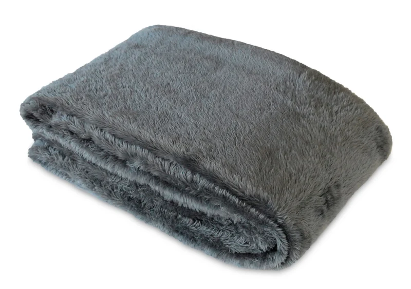 Wohndecke Kuscheldecke Lang Fell Flanell 150x200 - Goldmond