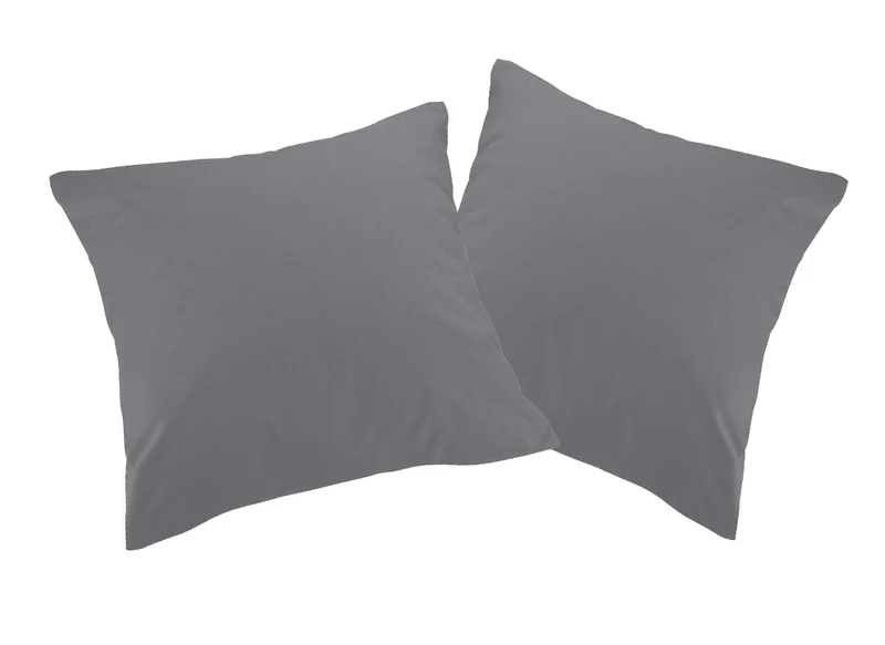2er Pack MOON-Classic Kissenbezug Kissenhülle Renforce 100% Baumwolle
