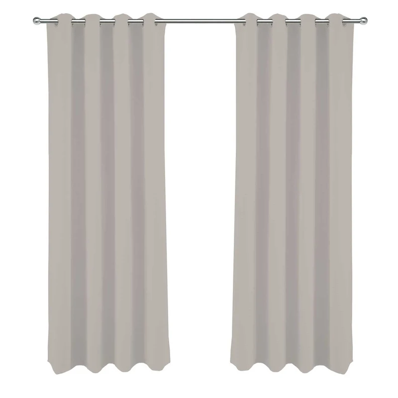 2er Pack Verdunkelungsvorhang 140x245cm Vorhang Verdunkelung Ösen Goldmond London
