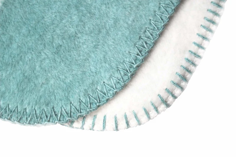 Moon Luxus Kuscheldecke Wolldecke Herz 150x200
